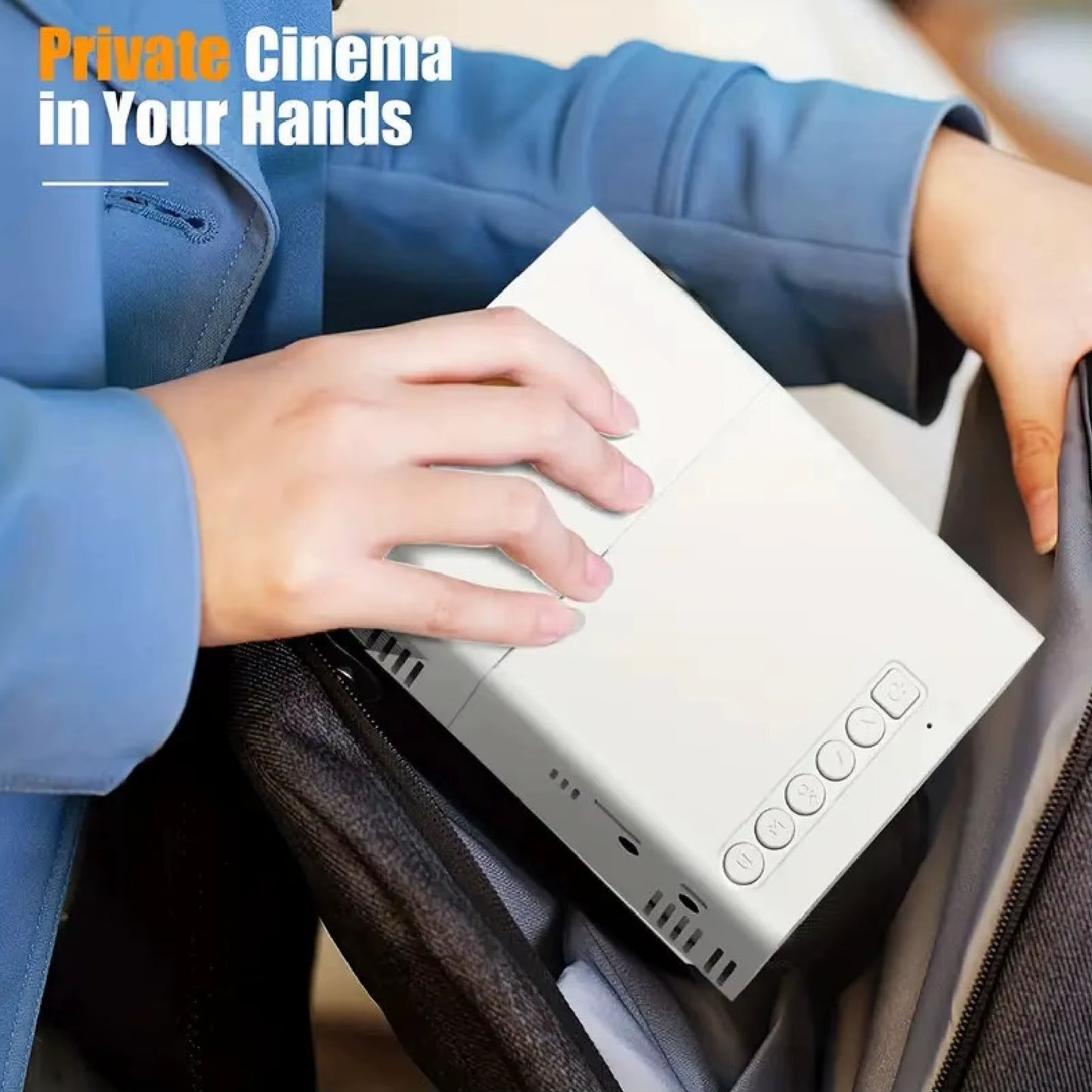 Mini HD Projector – Big Screen from Your Mobile